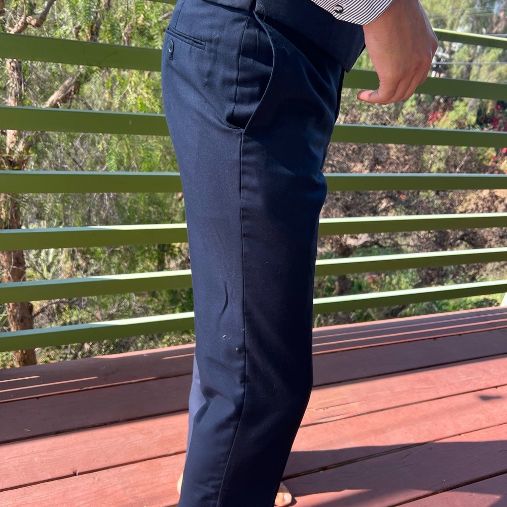 Pronto Uomo Dark Blue Dress Pants